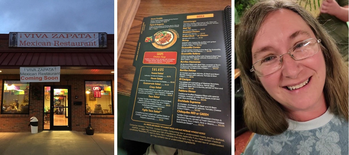 !Viva Zapata! Mexican Resturant Menu