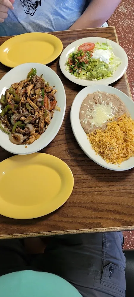 Chicken and Steak Fajitas
